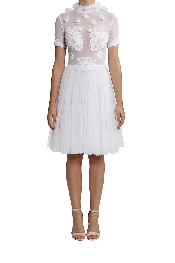 Dreamer Lace Dress - White